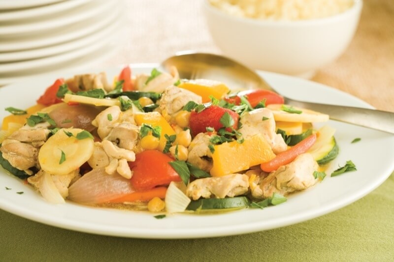 Chicken with Fall Vegetables and Couscous | Chicken.ca