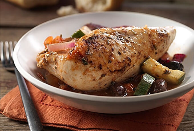 Tuscan Braised Chicken Breasts Chicken Ca