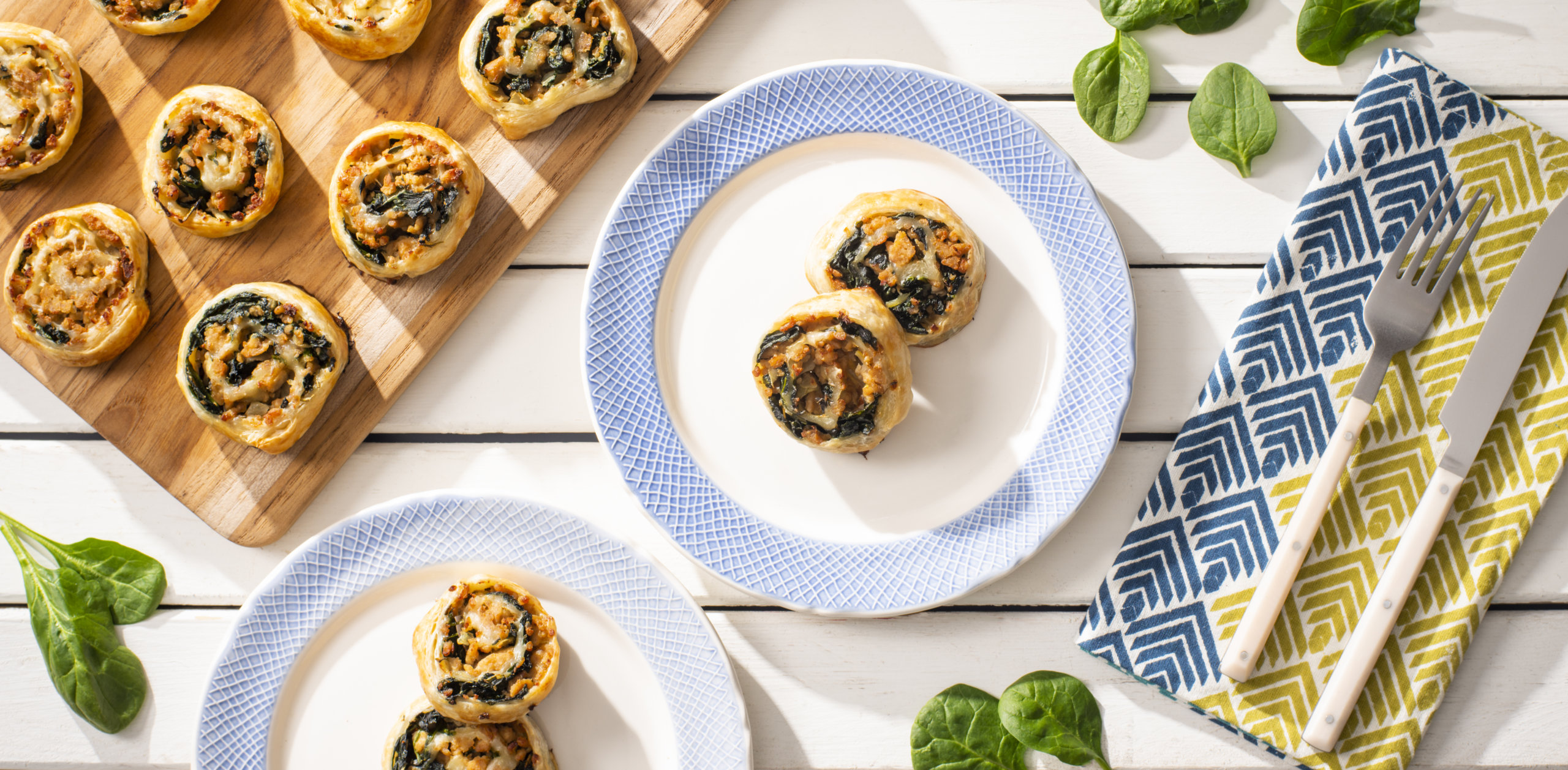 Muenster and Spinach Pinwheels - Easy Appetizer! - That Skinny Chick Can  Bake
