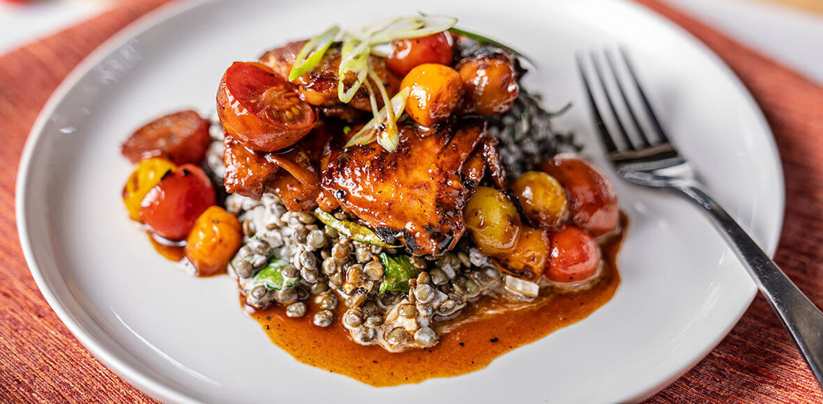 One-Pan Paprika Chicken With Lentils, Squash and Daqa Recipe - NYT Cooking